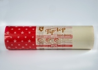 2010-0004-HHI 2.jpg; 2010-0004-HHI; Rol met pakpapier voor broodproduct van de vm. firma Hus.; pakpapier